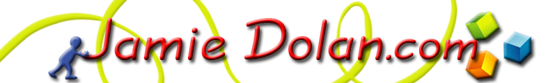 The original JD header logo used for the first 17 years of the JamieDolan.com blog.
